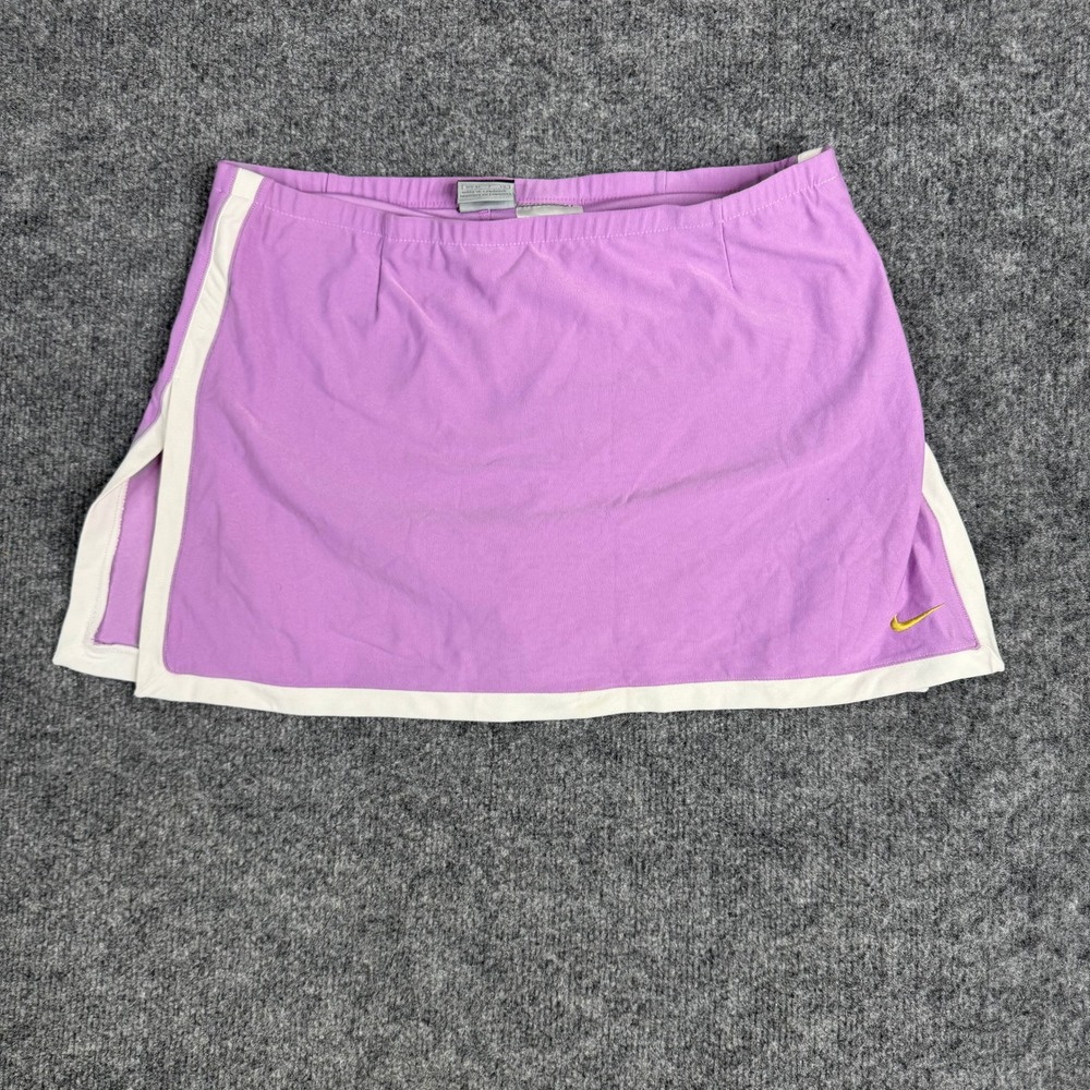 Nike Skort Womens Size S Purple Dri-Fit Athletic Tennis Golf Mini Skirt Side